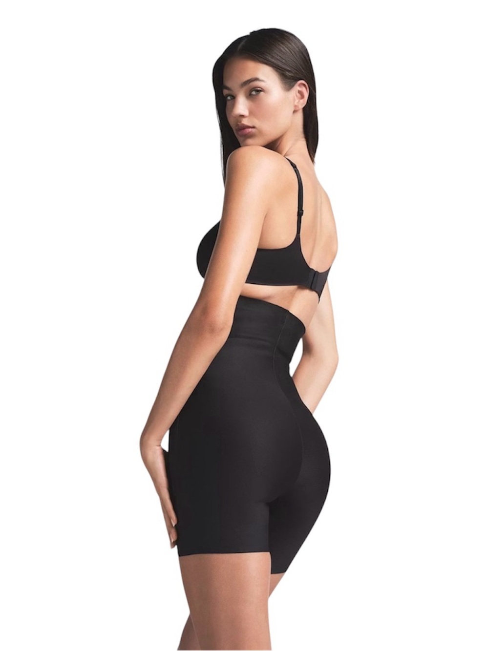 NWT SKIMS Core Sculpt High Waisted Short Onyx Black M